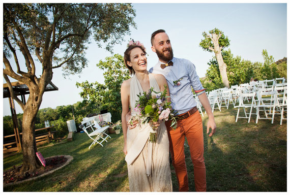 Hochzeit - Bohemian Wedding Dress, Champagne Lace Wedding Dress, Maxi Lace dress, Long lace overlay dress, Vintage inspired convertible wedding dress