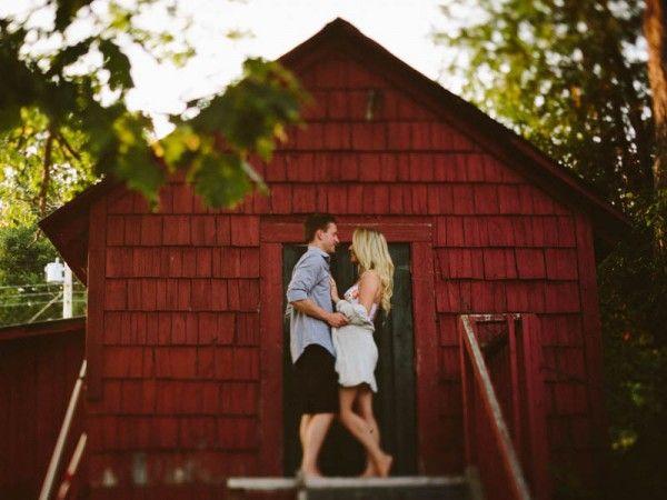 Wedding - Late-Summer Engagement Shoot In Point-Comfort, Quebec 