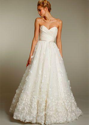 Hochzeit - Bridal Gowns, Wedding Dresses By Jim Hjelm - Style Jh8157
