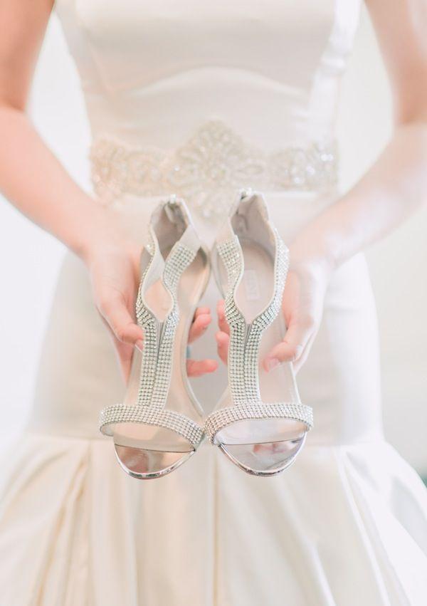 Wedding - Silver Wedding Shoes