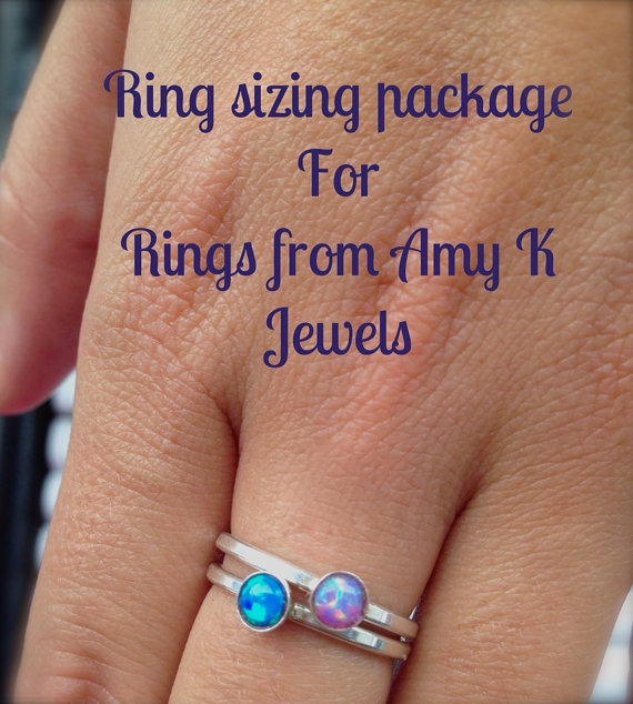 Wedding - Ring Sizing Service for Rings purchased from Amy K Jewels (only please)