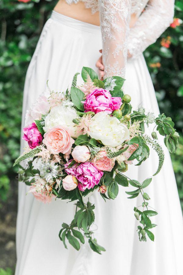 Свадьба - Wedding Wednesday : Beautiful Wedding Inspiration Shoot With British Blooms
