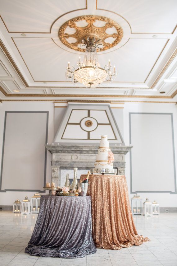 Wedding - Sequin Tablecloth