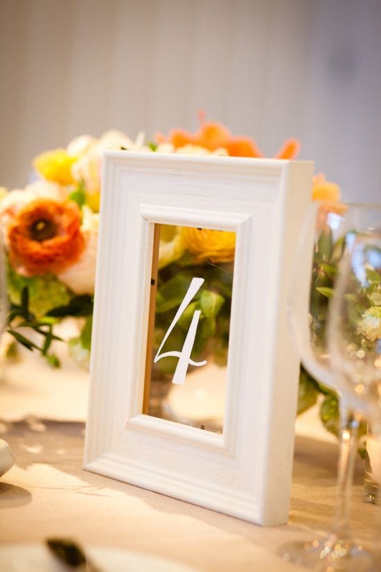Wedding - How To Make Original Table Numbers For A Unique Wedding
