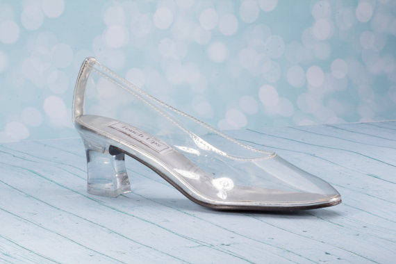 Mariage - 2"  Cinderella Shoe - Fairy Tale Shoes - Medium Heel Shoe - Wedding Shoes  -  Wedding Shoe Cinderella - Cinderella Princess Wedding Shoe