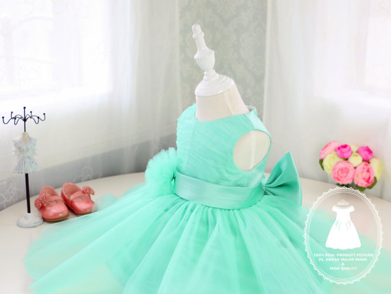 زفاف - Basic Style Baby Girl Dress for Wedding,Infant Pageant Dress, Birthday Dress for Girls, Baby Pageant Dress,PD032-3
