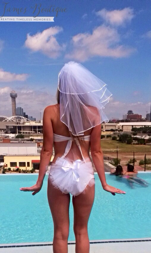 زفاف - Bachelorette Party Set - Booty veils and Headpiece Veil - Hen Party Bridal set