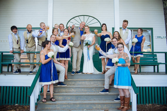 زفاف - Mismatched Bridesmaid Dresses for Your Wedding in Cotton / Handmade in USA / Custom / Rustic / Summer / Bridal / Wedding / Cocktail