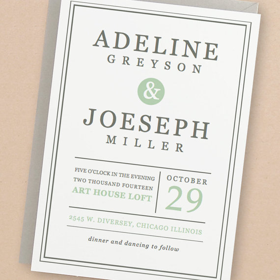 زفاف - Printable Wedding Invitation Template 