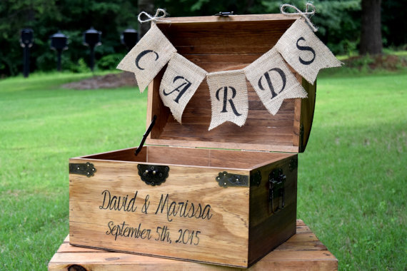 Hochzeit - Wedding Card Box - Rustic Wooden Card Box - Rustic Wedding Card Box - Rustic Weddings - Advice Box - Wishing Well - Card Box - Wedding Gift