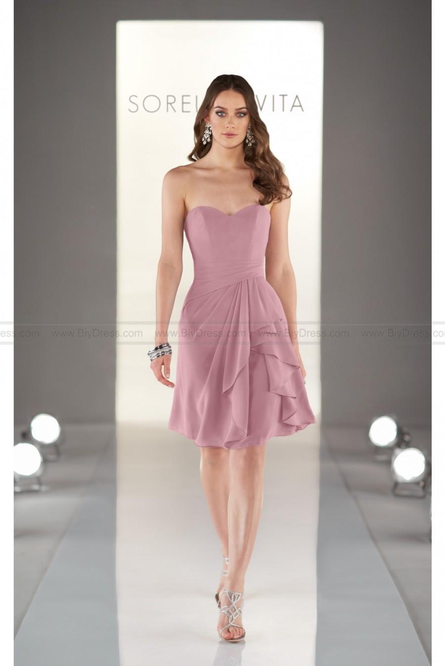 Wedding - Sorella Vita Light Pink Bridesmaid Dresses Style 8377