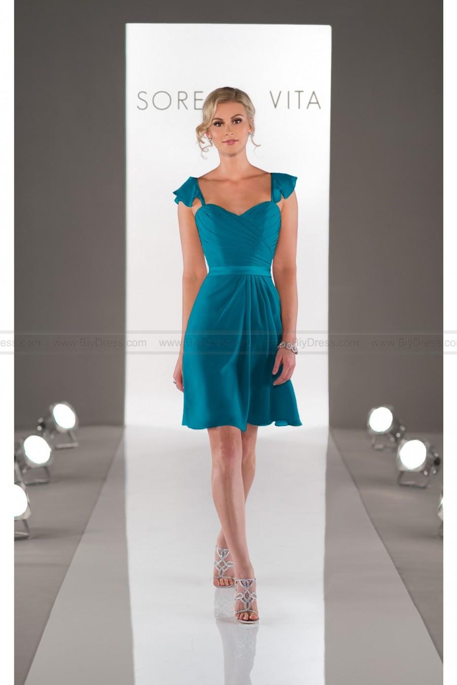 Mariage - Sorella Vita Teal Bridesmaid Dress Style 8445