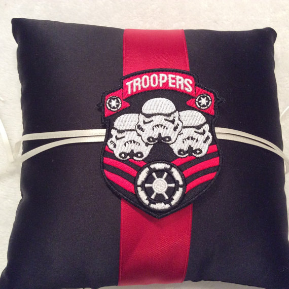 زفاف - Star Wars Stormtrooper Ring pillow