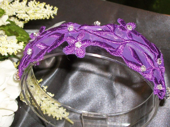 Свадьба - Wedding Headband,Bridal Headband,Rhinestone Headband,Gold Headband,Lace Headband,Bridal Headband,Bridal Accessories,Bridesmaid