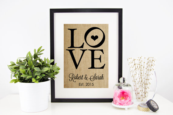 Hochzeit - Engagement Gift for Couple 
