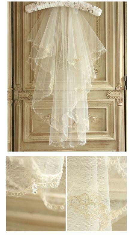 Hochzeit - How To Wear A Veil