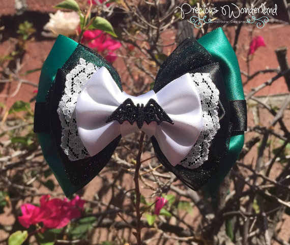 Wedding - Haunted Mansion Inspired Hair Bow