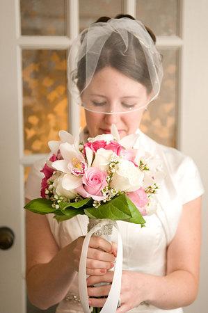 Wedding - Wedding veil - Mini tulle Blusher Illusion veil with a tiny finished edge