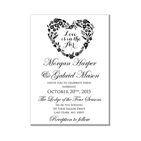 invitation microsoft word templates