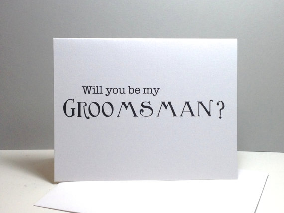 Hochzeit - Will You Be My Groomsman, Groomsman Card, Wedding Groomsmens Cards, Wedding Card, Groomsmen, Best Man Card