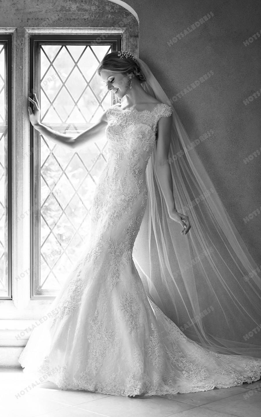 Hochzeit - Martina Liana Off The Shoulder Wedding Dress Style 632