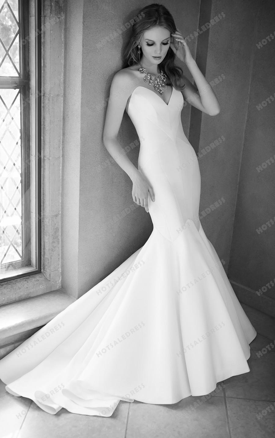 Свадьба - Martina Liana Strapless Wedding Dress Style 626