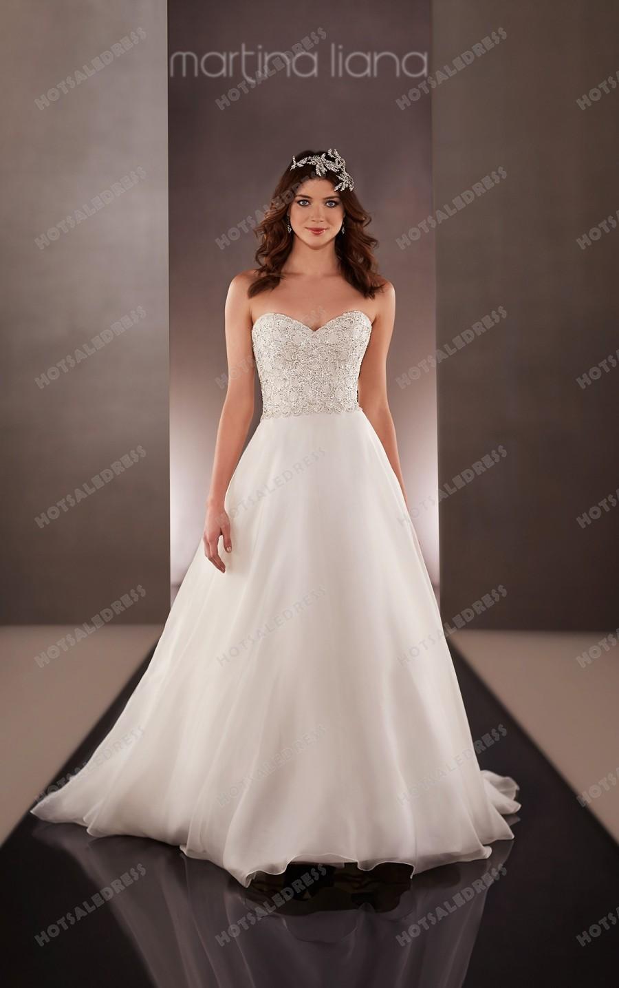 Mariage - Martina Liana Wedding Dresses Ball Gown Style 664