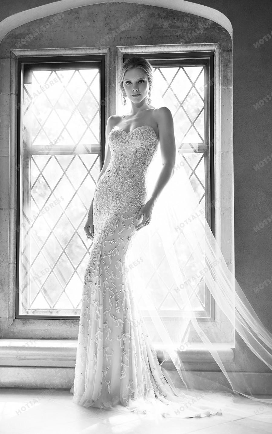 Свадьба - Martina Liana Slim Wedding Dresses Style 650