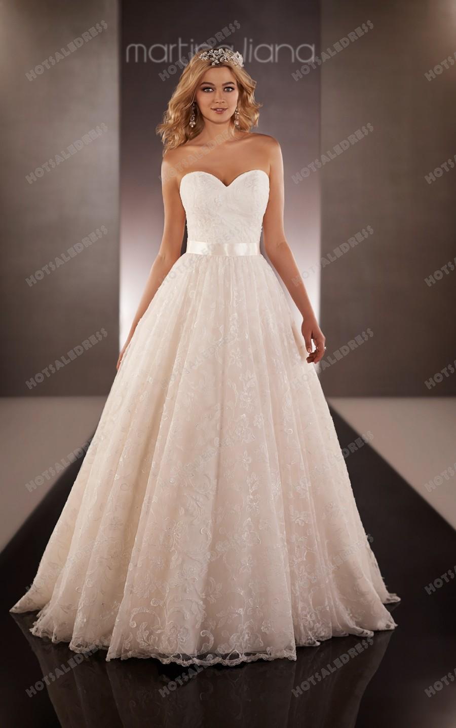 Hochzeit - Martina Liana Wedding Dresses Ball Gown Style 649