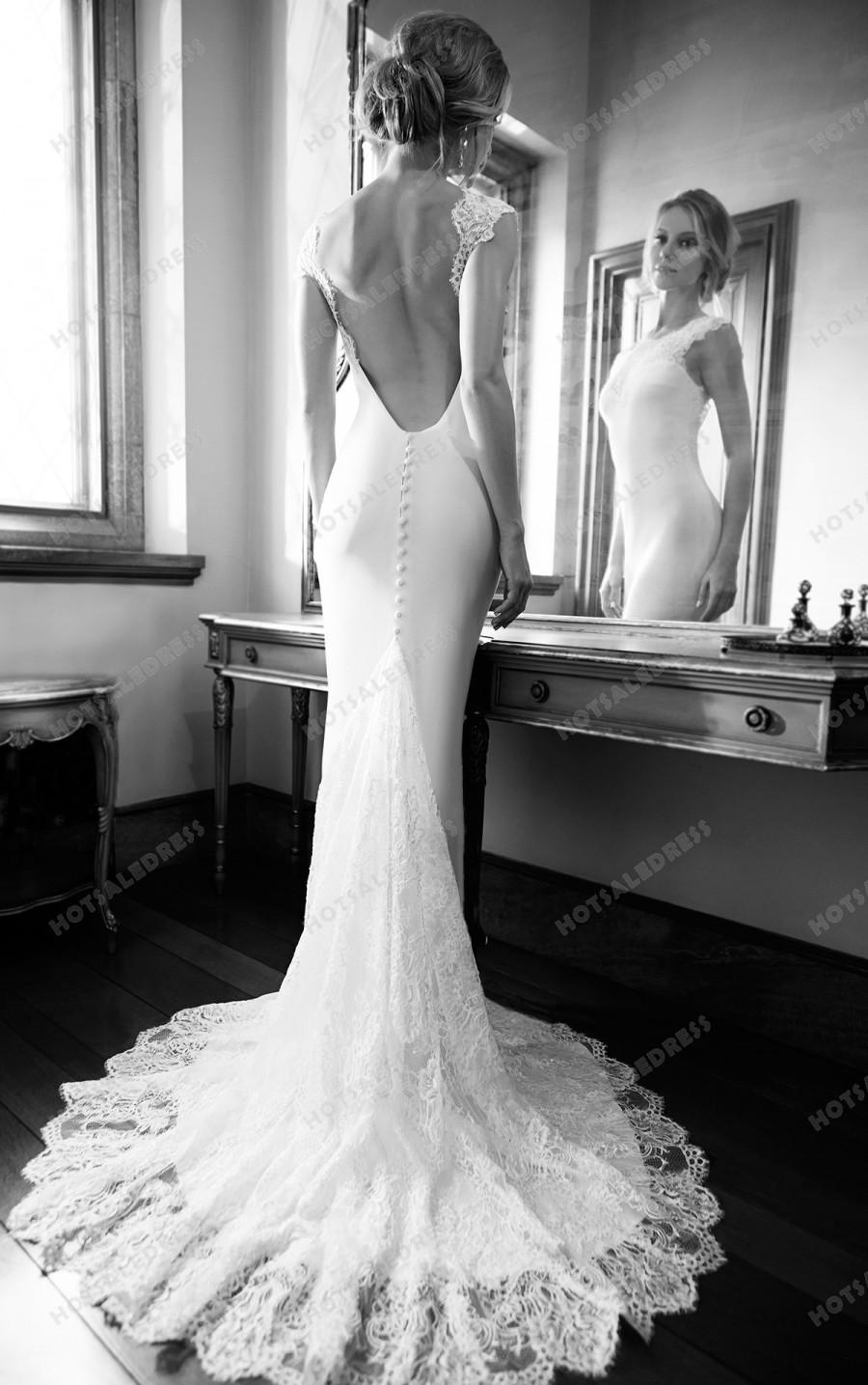 Wedding - Martina Liana Illusion Neckline Wedding Dress Style 648
