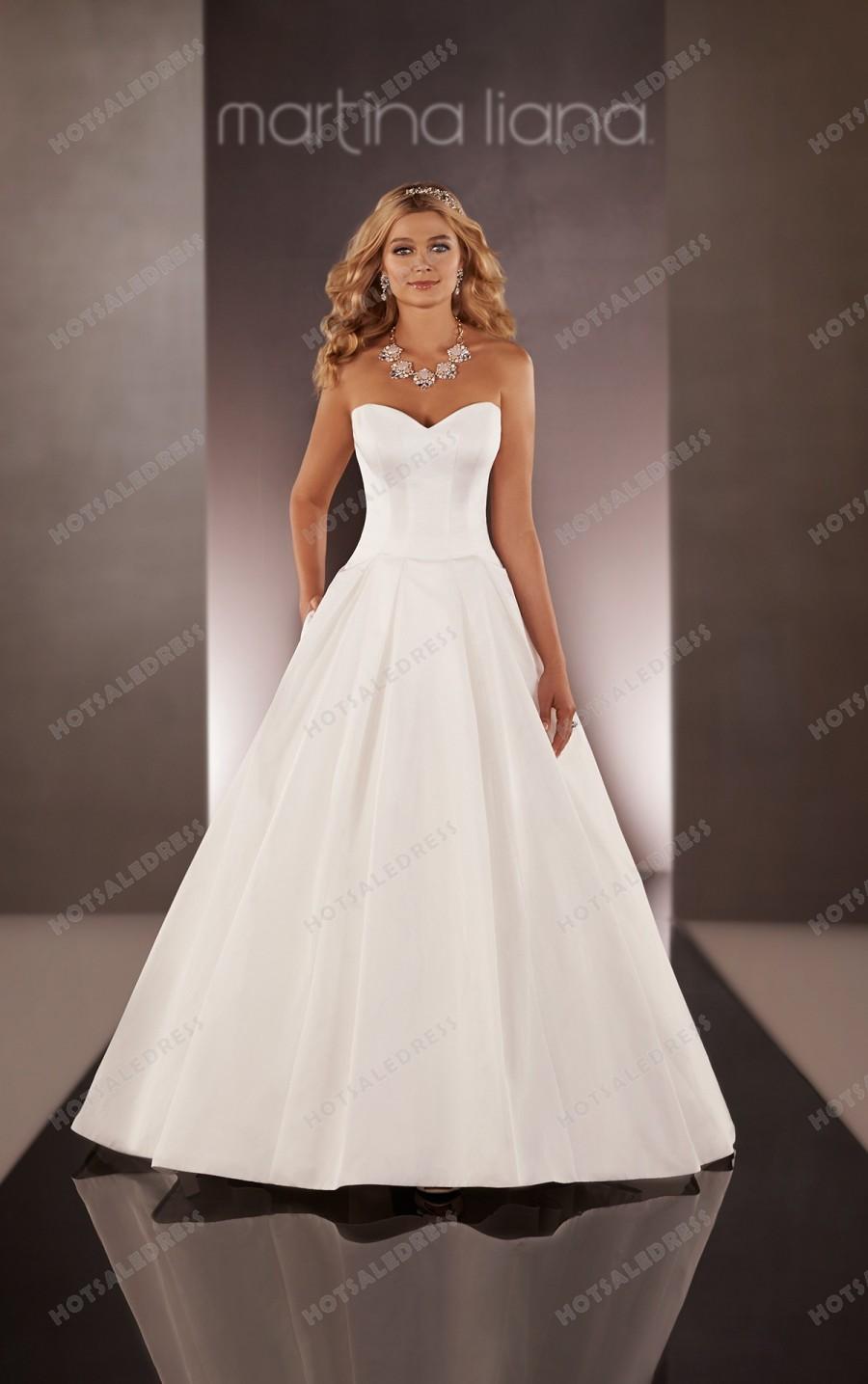 Hochzeit - Martina Liana Wedding Dresses With Pockets Style 627