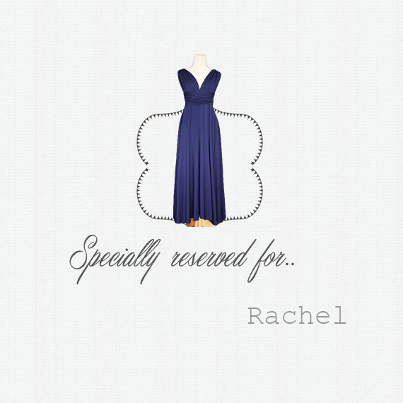 Hochzeit - Specially reserved for Rachel