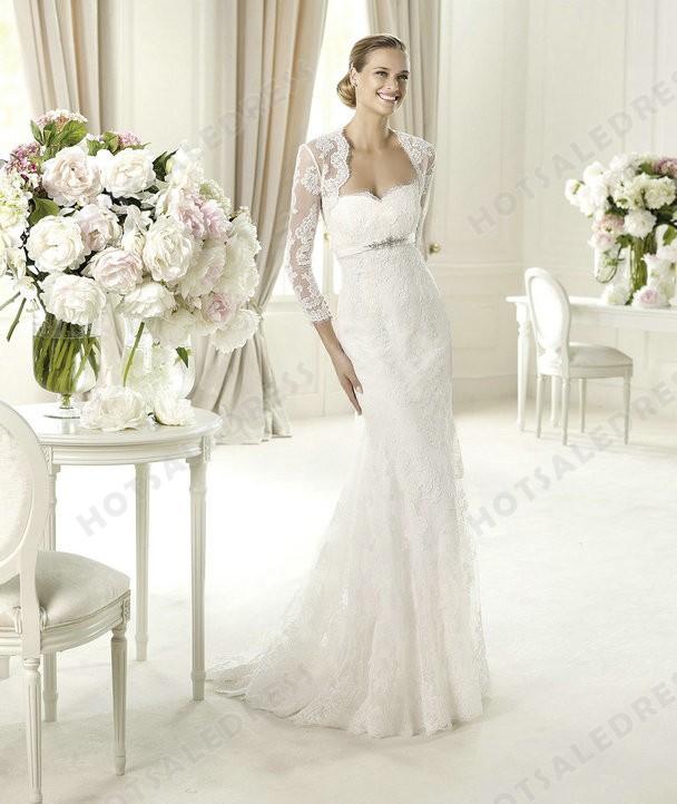 Свадьба - Bridal Gown - Style Pronovias Urdaniz Lace Embroidery