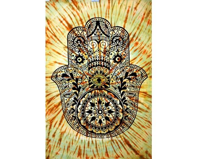 زفاف - Fatima Hand Mandala Wall Hanging Tapestry
