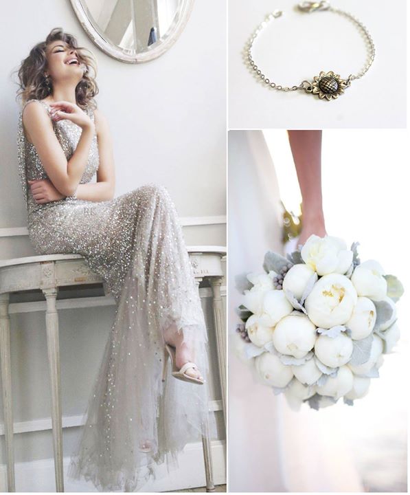 Hochzeit - Shining Silver Wedding Ideas FEBRUARY 16, 2015 ...