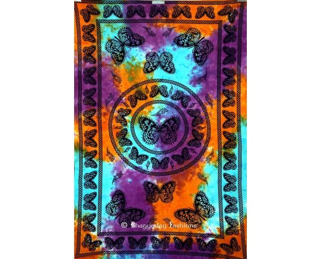 Свадьба - Butterfly Tapestry Wall Hanging From India