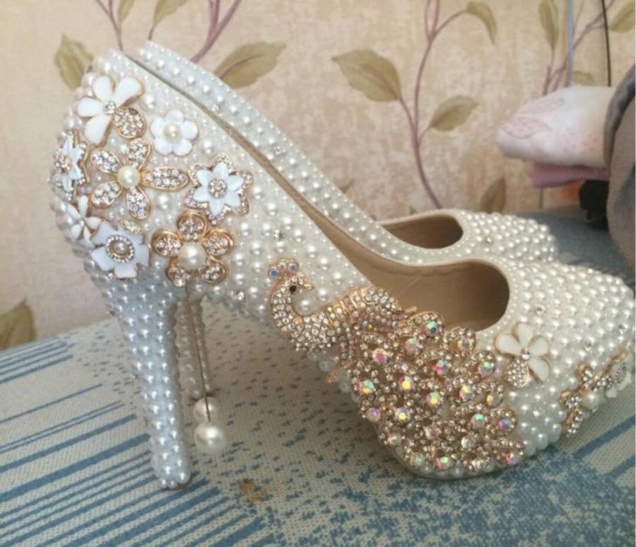 زفاف - Wedding shoes made to order. Layaway available. Message me for details.
