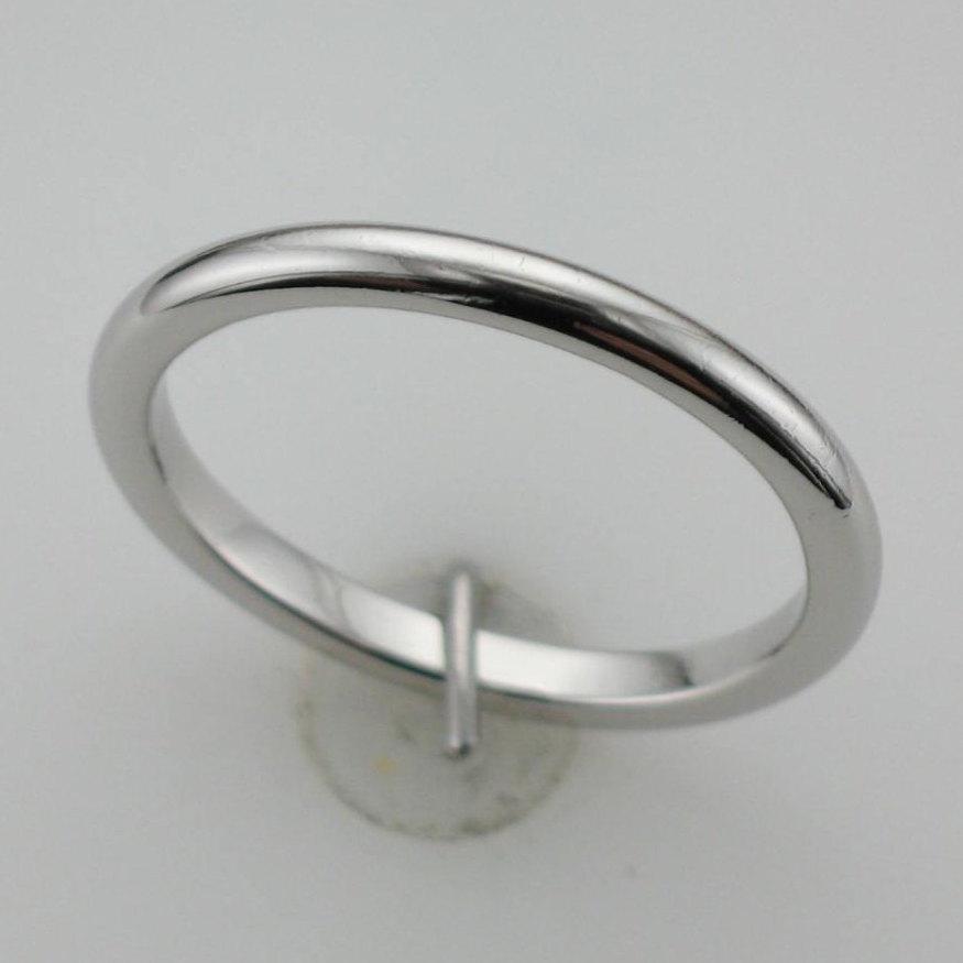 Свадьба - Plain Estate Ring Platinum 850-1065
