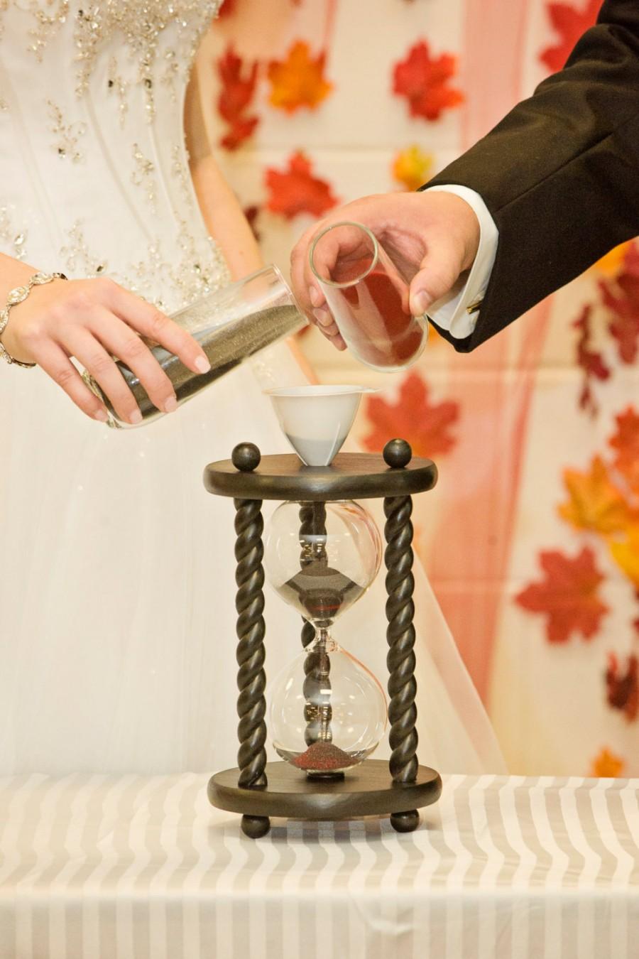 Wedding - The Aegean Wedding Hourglass by Heirloom Hourglass