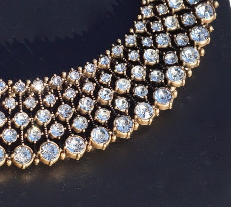 Hochzeit - Elegantly Beautiful Kate Middleton Inspired Swarovski Crystal Statement Necklace / Bridal, Wedding, Special Occasion Eco Friendly Jewelry