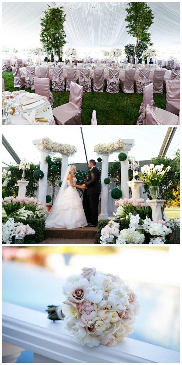 Свадьба - Blush And Champagne Luxury Wedding