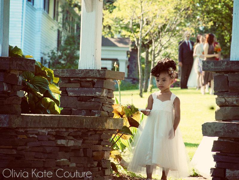 Свадьба - Kids Flower Girl Dress
