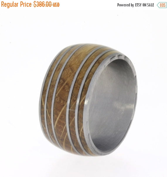 Mariage - Holiday Sale 10% Off Authentic Jack Daniels Whiskey Barrel Ring, Lynchburg Tennessee Barrel Ring