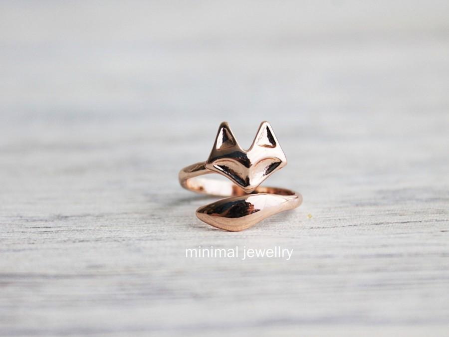 Mariage - fox ring