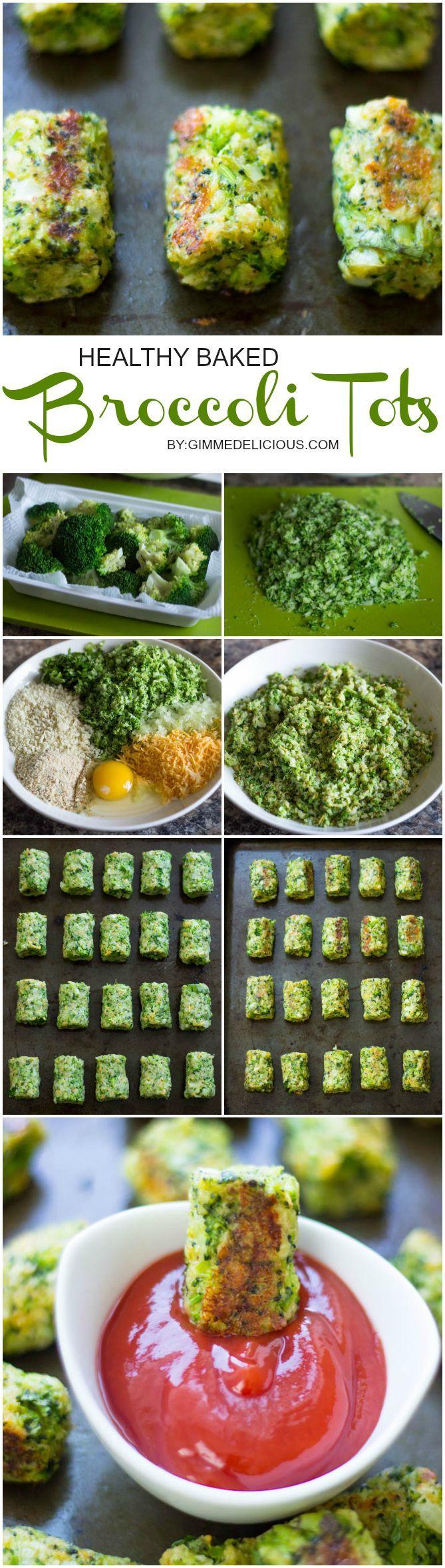 Mariage - Healthy Baked Broccoli Tots