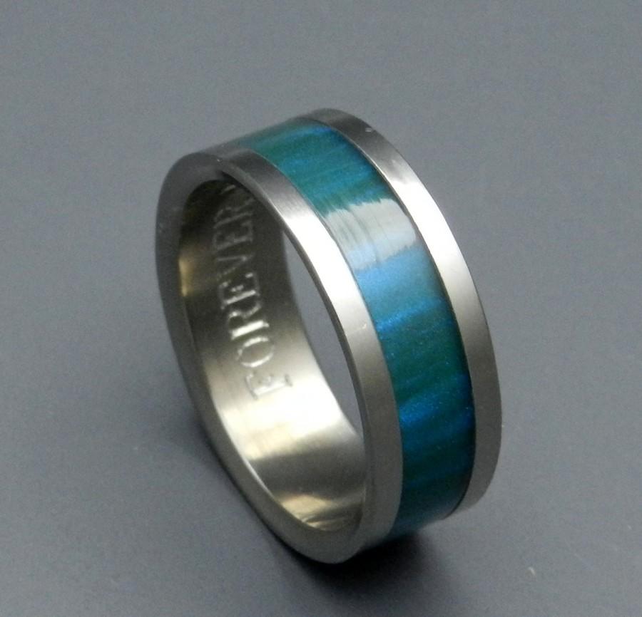 Mariage - As You Wish - Titanium Rings, Mens Ring, Womens Ring, Eco-Friendly, Unique Rings