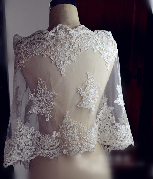 Свадьба - Ivory Alencon Lace Fabric , Wedding Veil Bridal Veil Wedding Fabric Lace, Bridal Lace Fabric  SALE