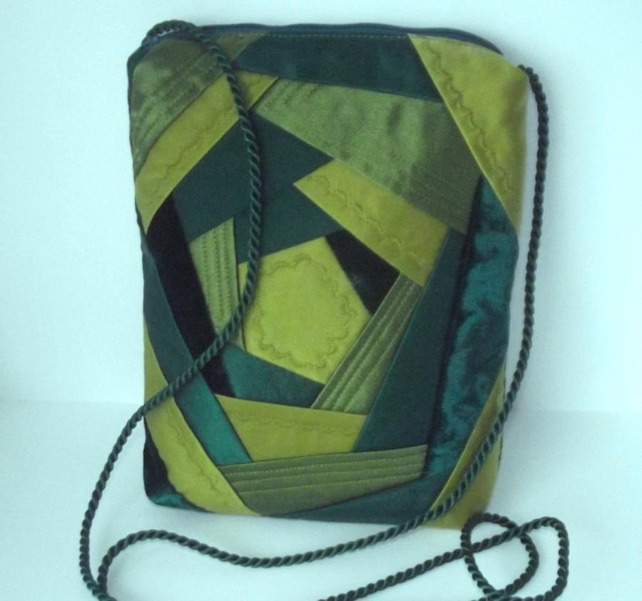 زفاف - Women mini cross/body messenger purse patchwork quilt teen girls small hippie purse birthday gift