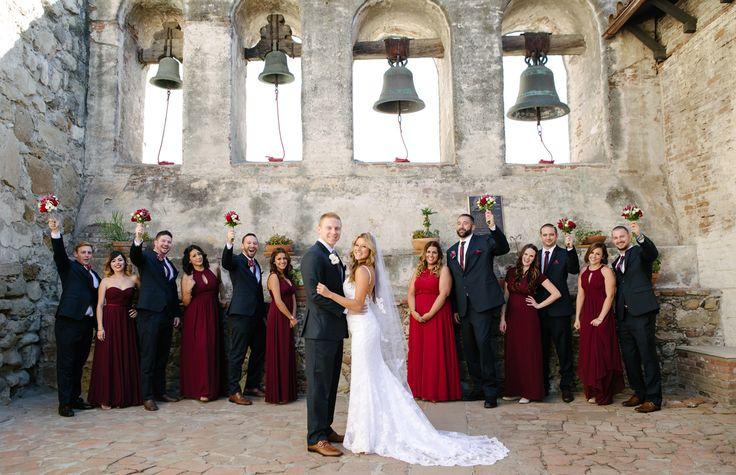 Hochzeit - Beautiful San Juan Capistrano, CA Wedding Photos - The SnapKnot Blog