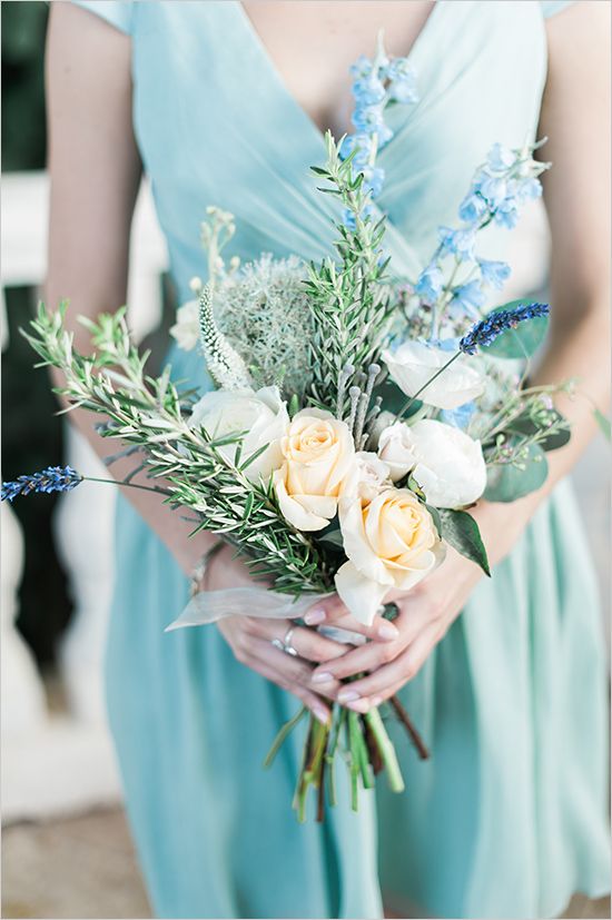 Свадьба - Natural Blue And Green Wedding